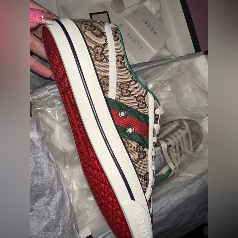 Women GG Gucci Tennis 1977 sneaker